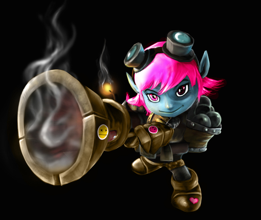 Tristana - эксклюзивный скин для подписчиков Facebook!