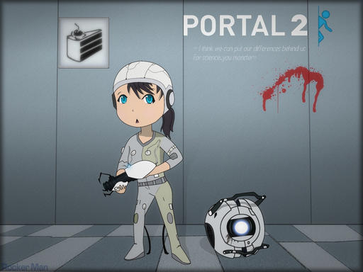 Portal 2 - Несколько работ в галерею блога ^_^